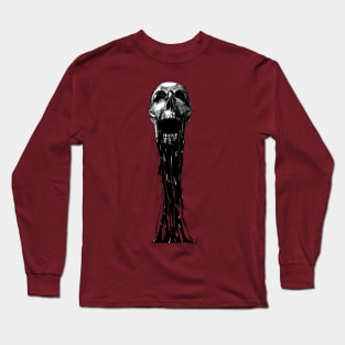 Dripping Skull Long Sleeve T-Shirt